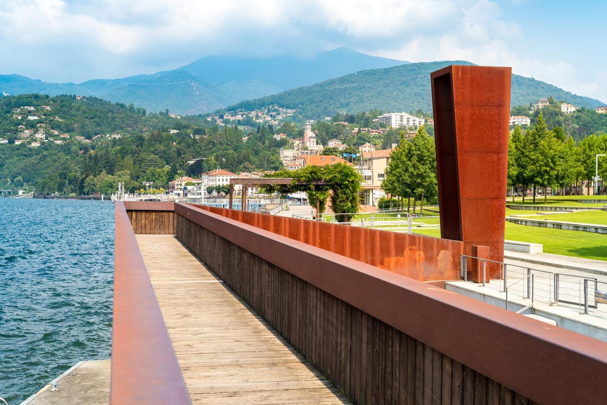 Residenza Oleandro Lake View Luino Center - Happy Rentals Exterior foto