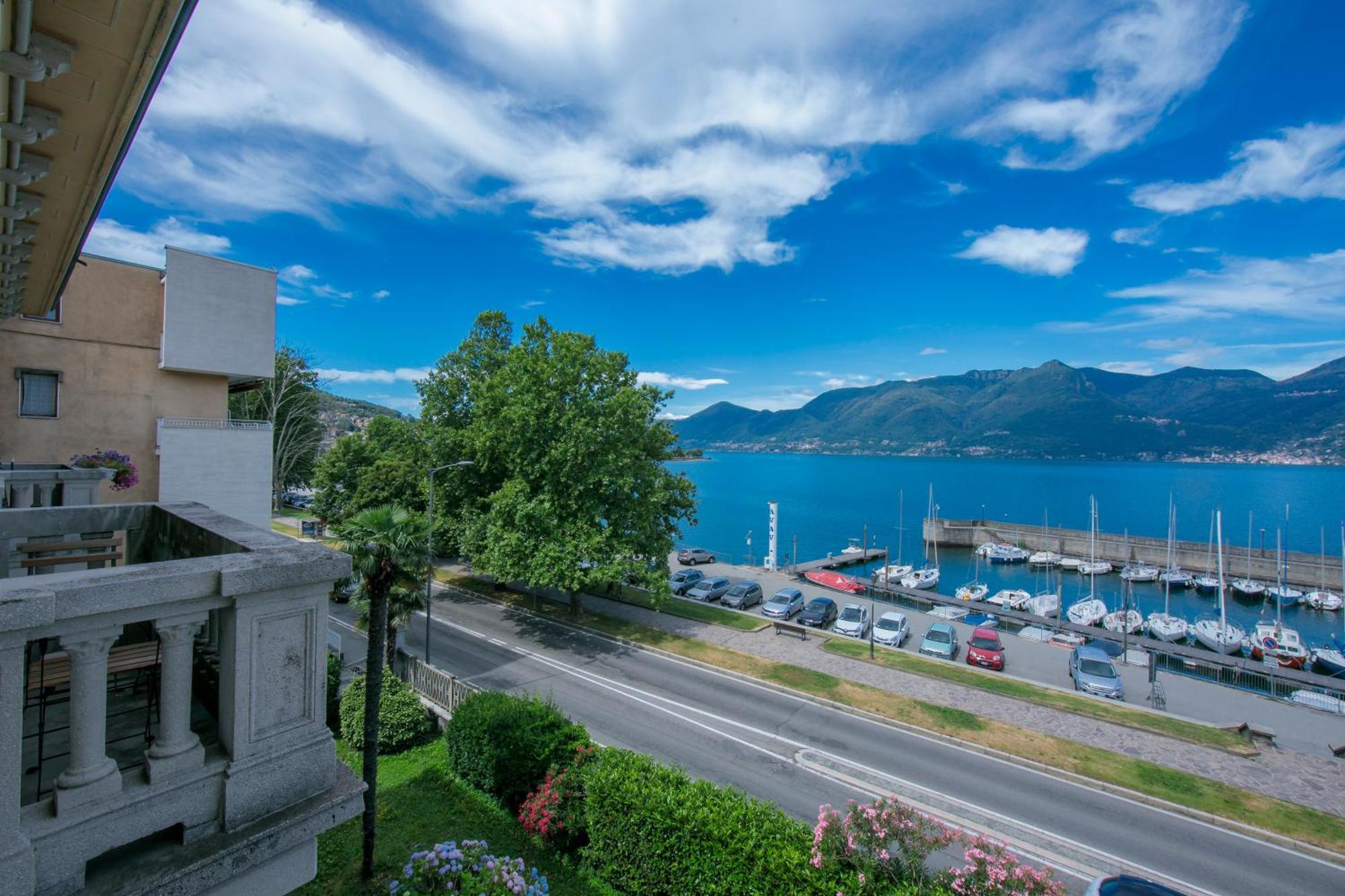 Residenza Oleandro Lake View Luino Center - Happy Rentals Exterior foto